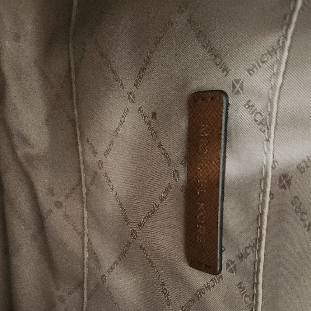 Michael Kors Tan Leather Tote - Picture 7 of 9